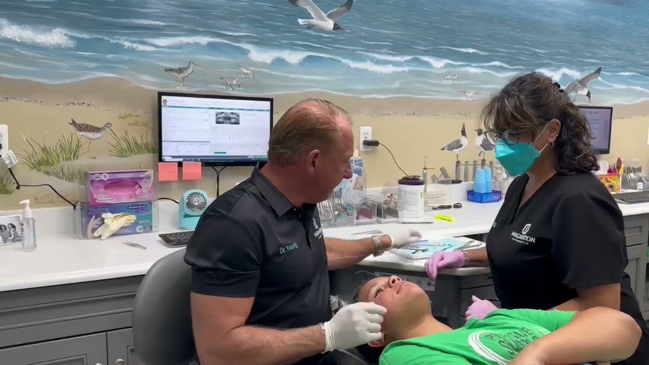 Dr. Young and the practice team, from the existing website